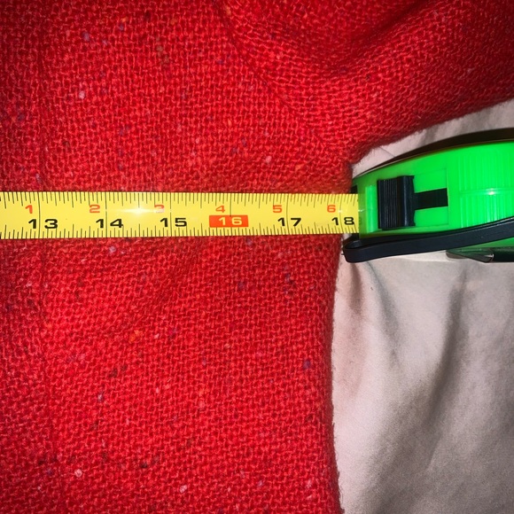 Geoffrey Beene red tailored coat - Picture 10 of 13